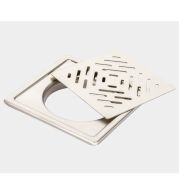 PR-104 Floor Drainer Stainless Steel Commercial Kitchen Drain Board Heavy-Duty Grate Tray Water Drainage Rack Restaurant Floor Sink Industrial Food Prep Anti-Slip Rustproof Easy Clean Professional Grade Durable Corrosion-Resistant